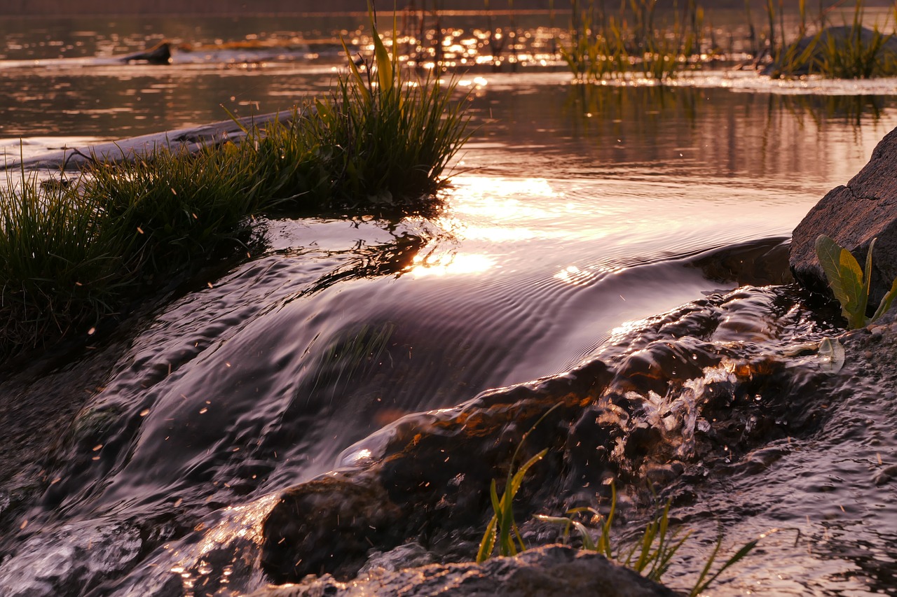 river  waterfall  the bay free photo