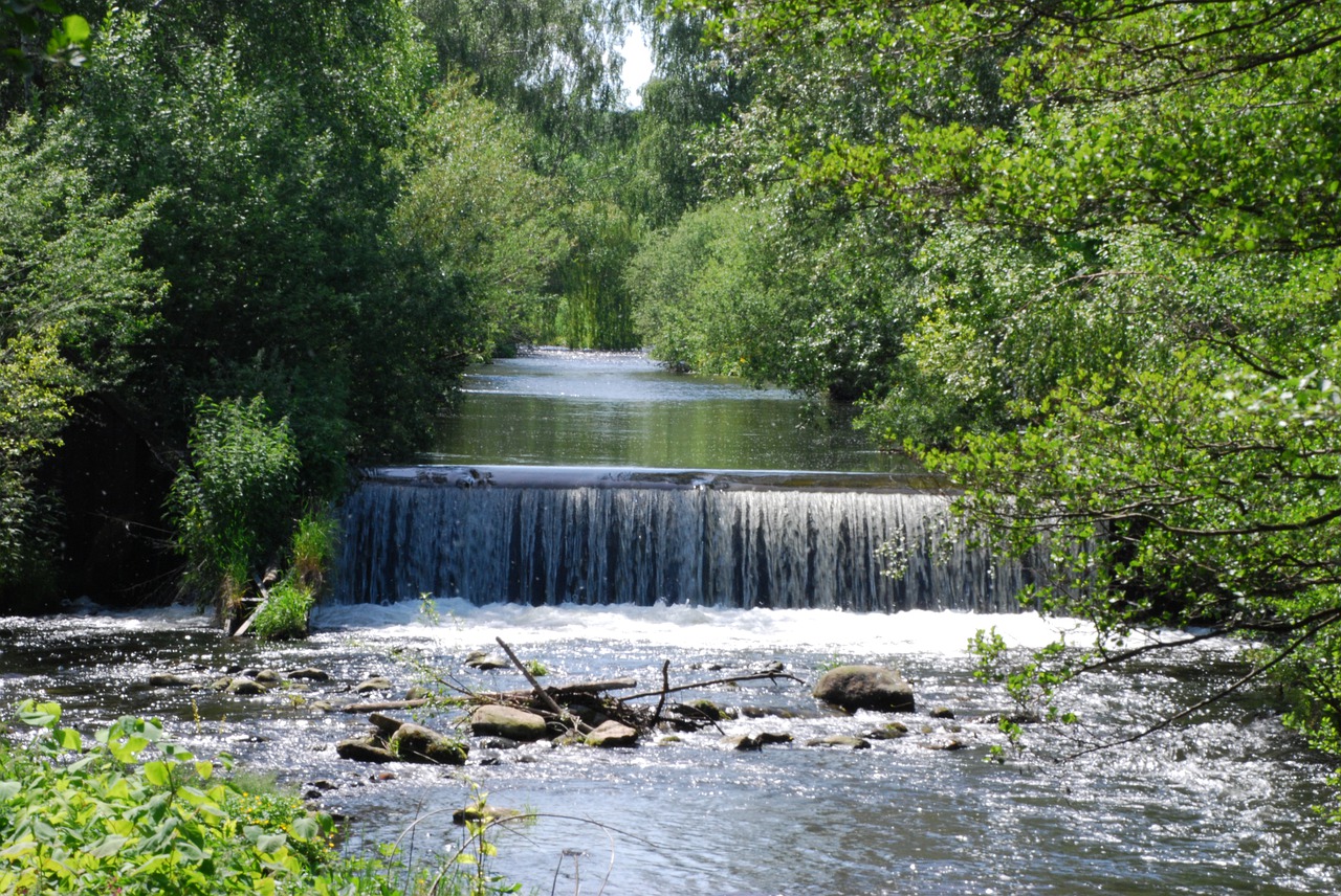 river  bach  waterfall free photo