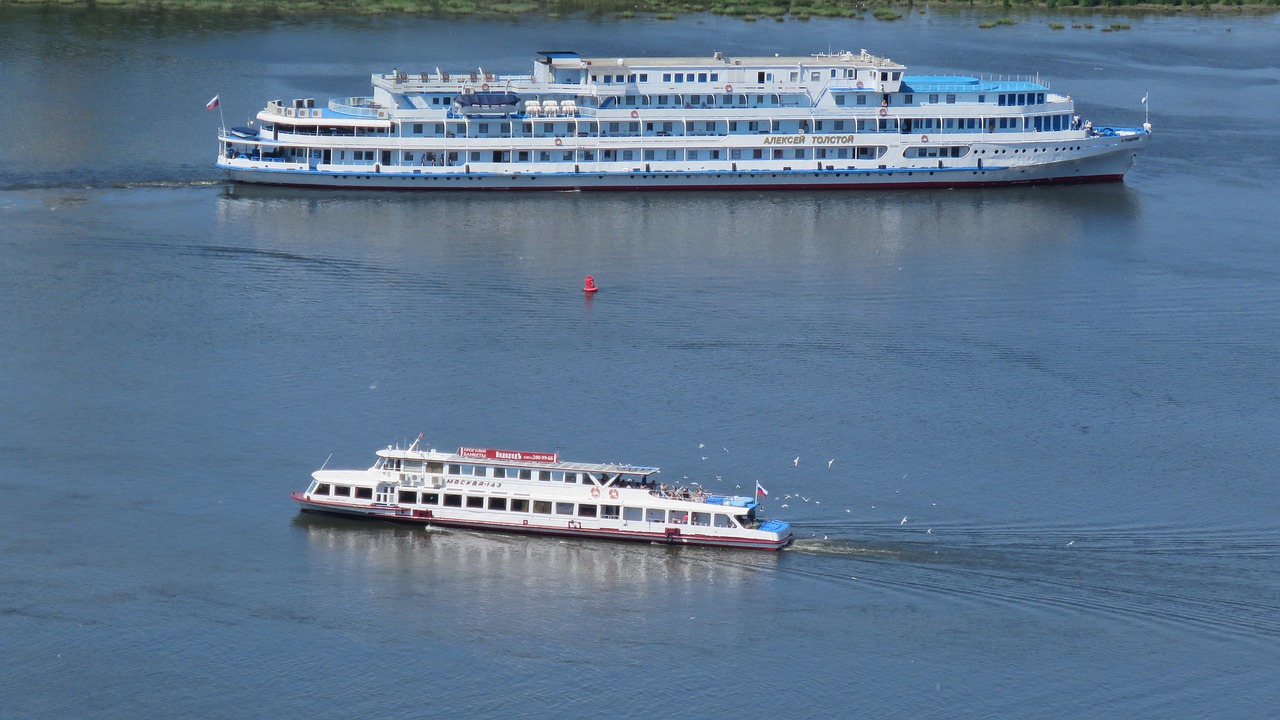 river  volga  landscape free photo