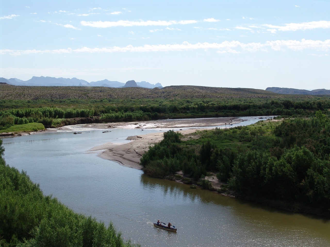 river rio bravo big bend national park free photo