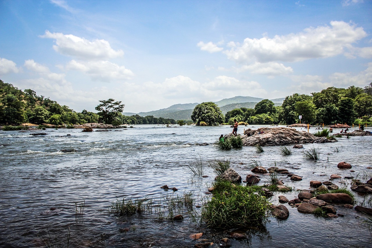 river gorge india free photo