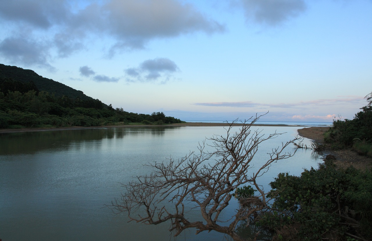 river sea taiwan free photo