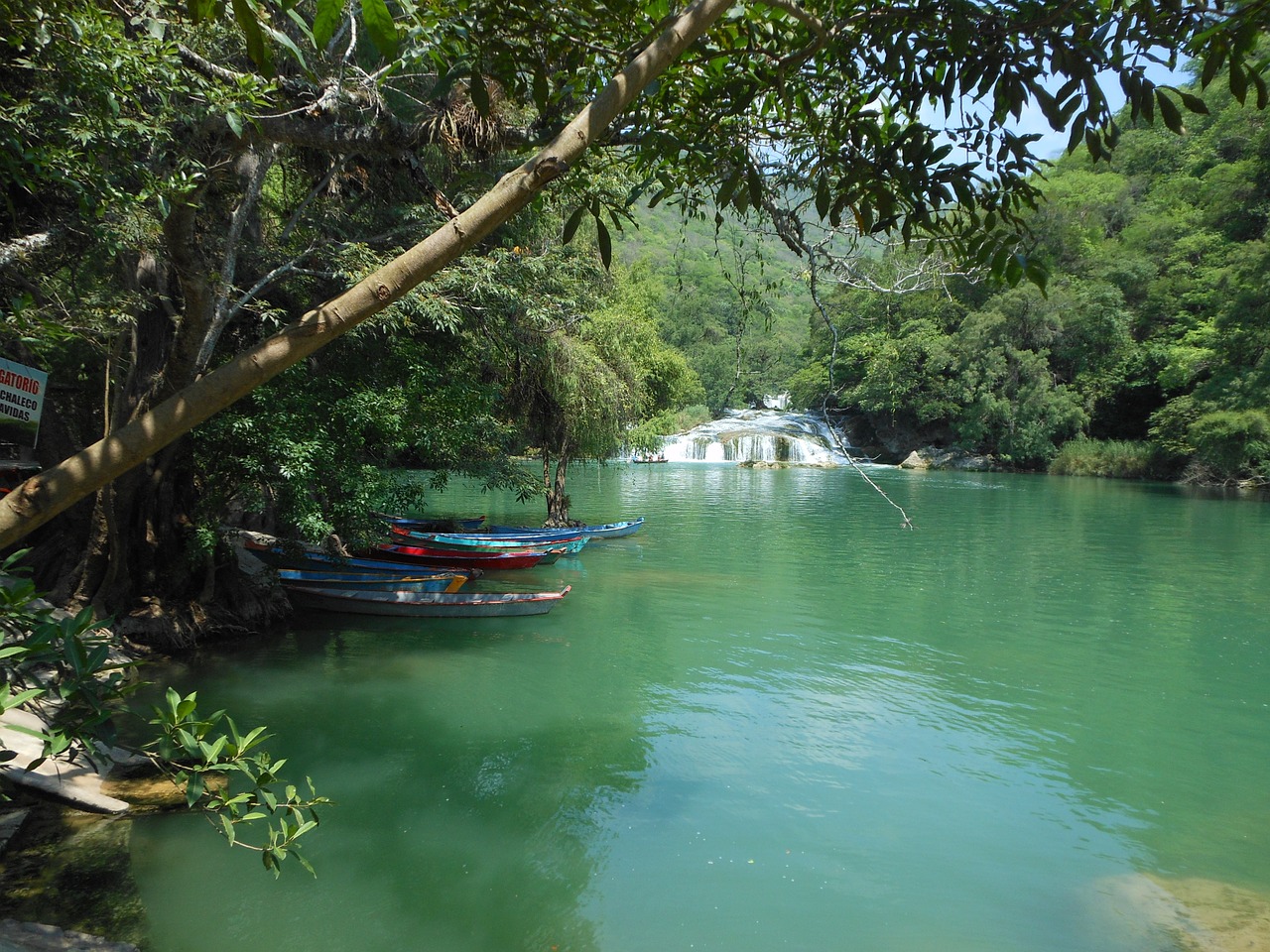 river mexico water free photo