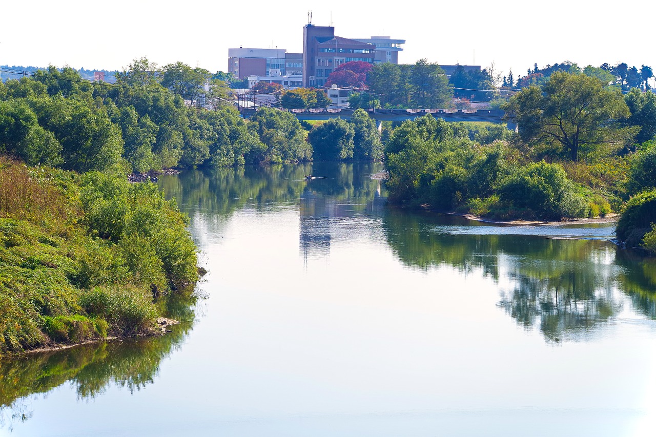 river light reflection free photo