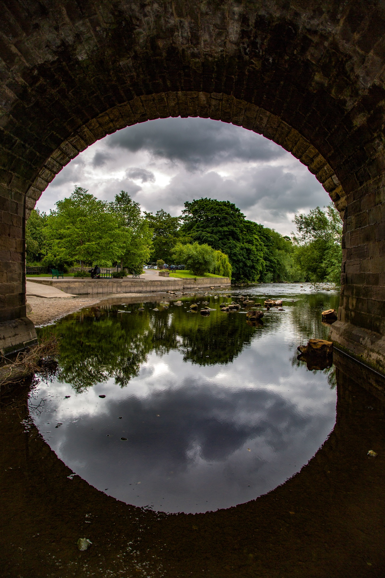 river bridge water free photo