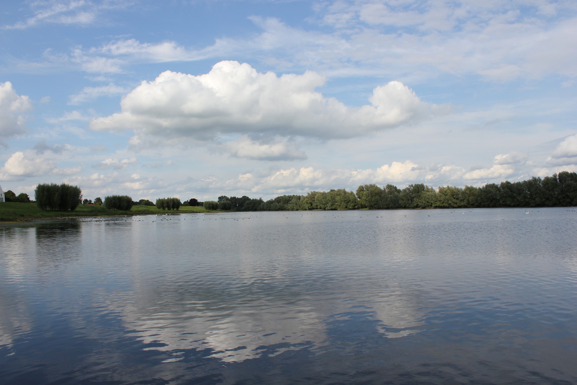 river clouds river and clouds free photo