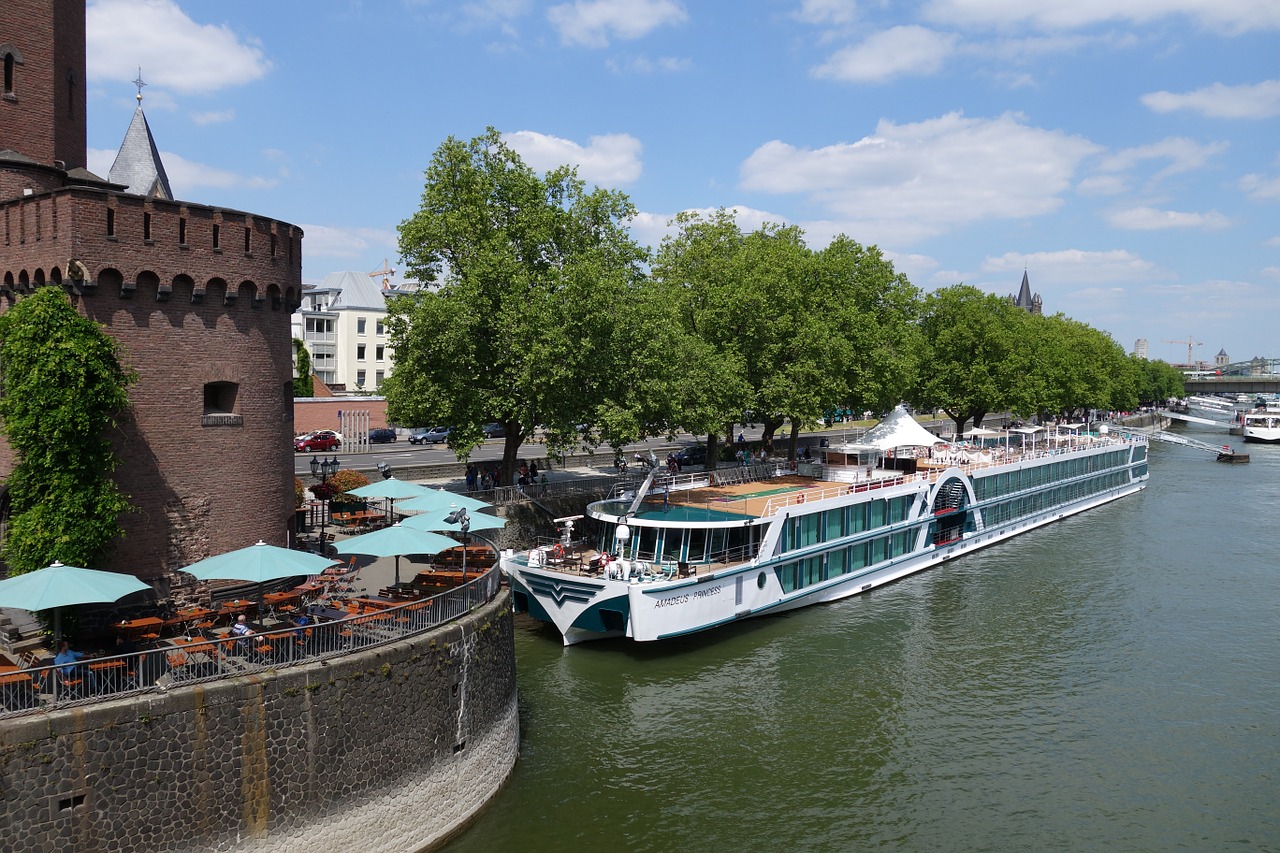 river boat cologne the rhine free photo