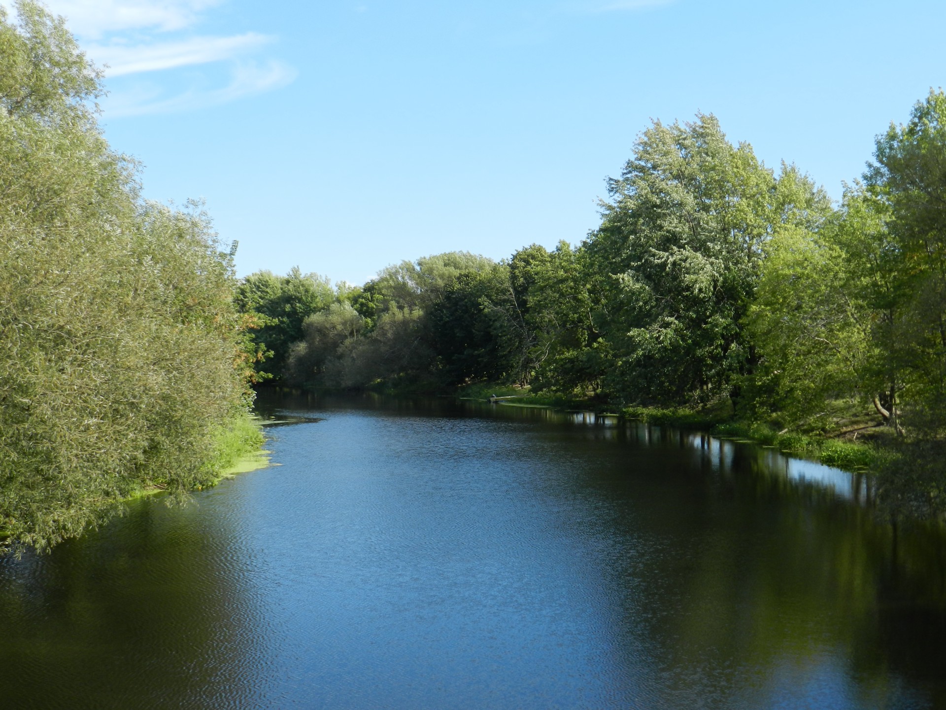 landscape waterfront river free photo