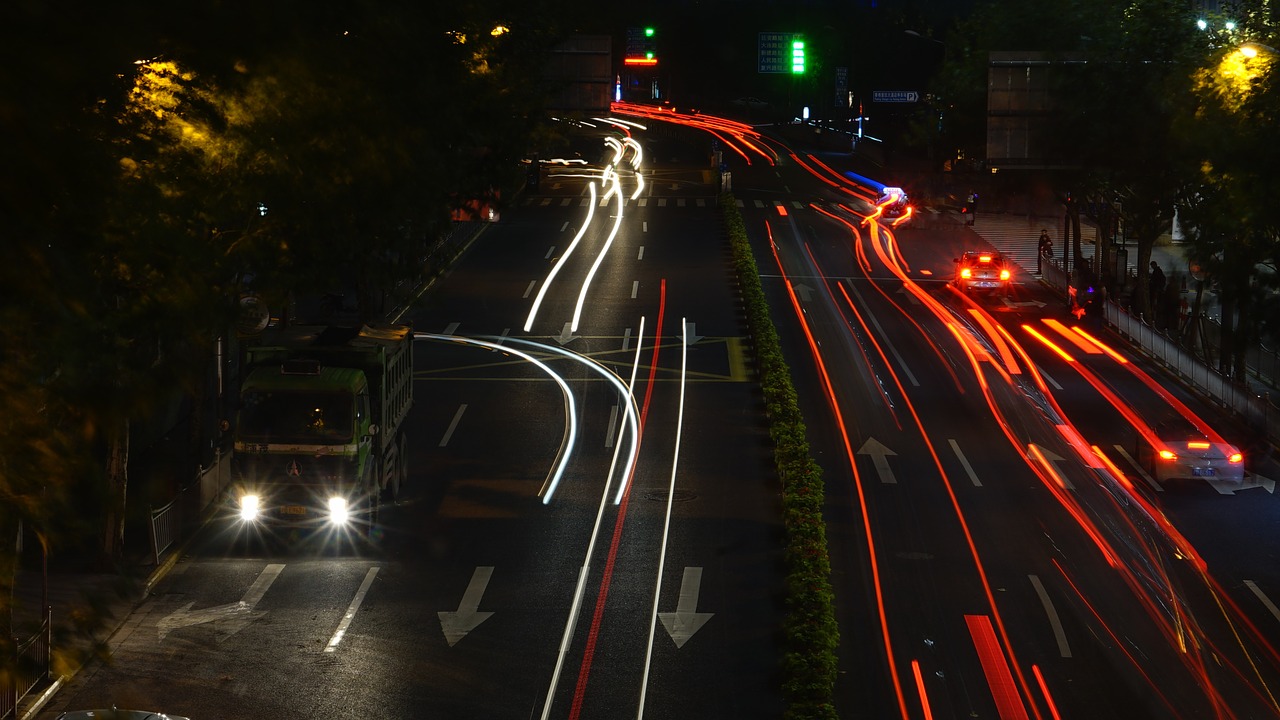 road light shanghai free photo