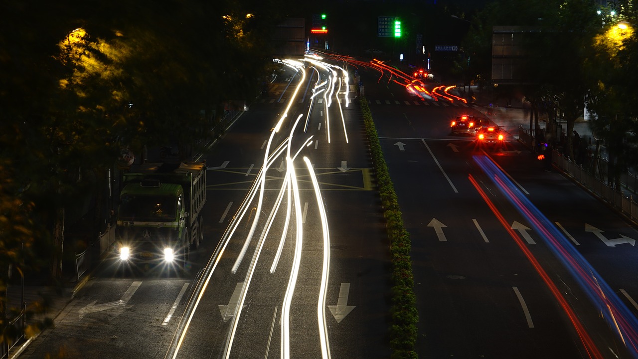 road light shanghai free photo
