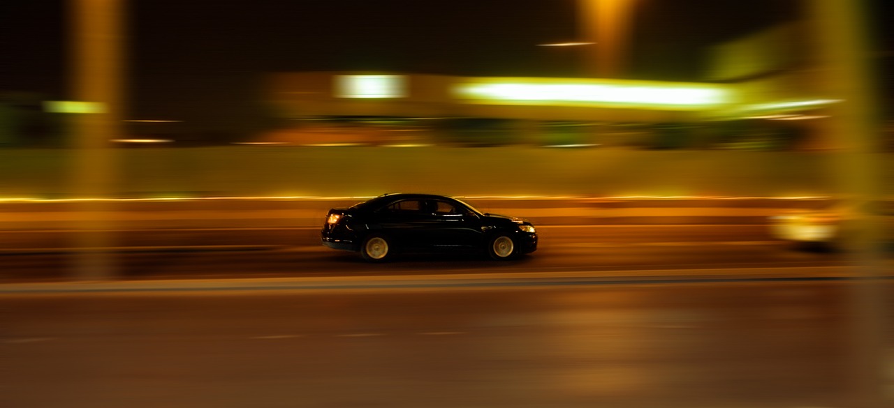 road car panning free photo