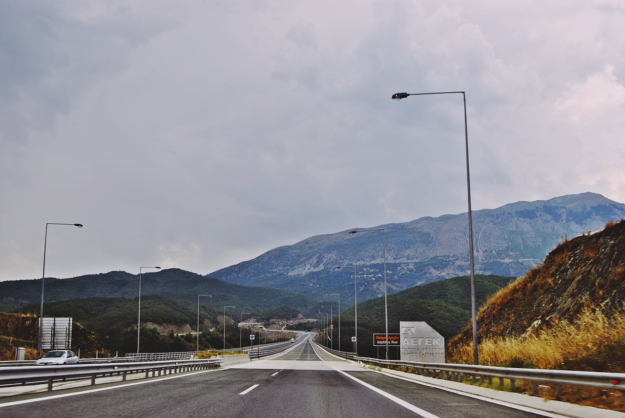 road greece road trip free photo