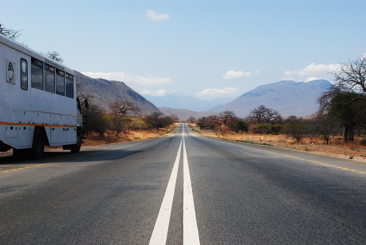 road africa safari free photo