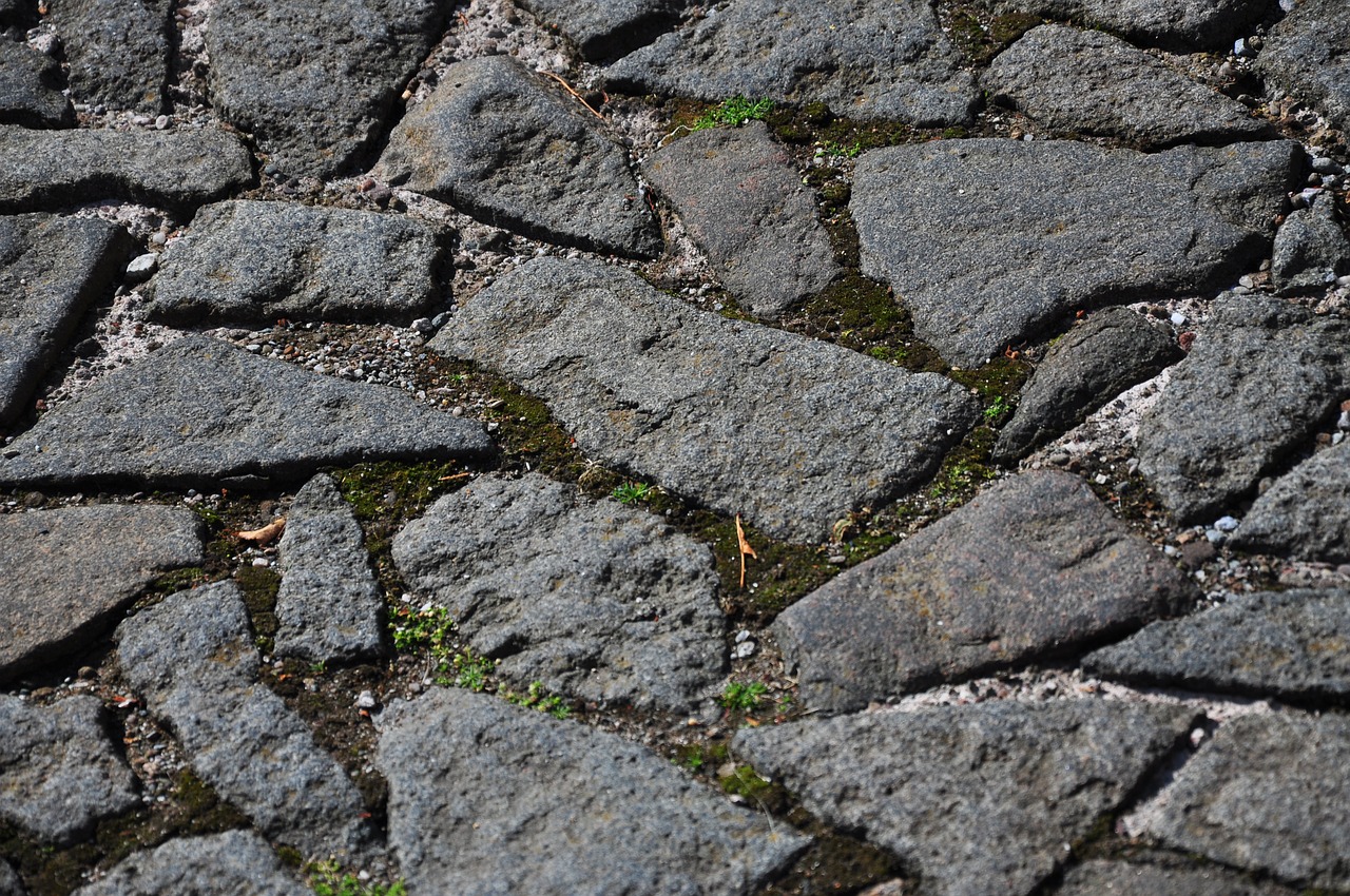 road walkway the stones free photo