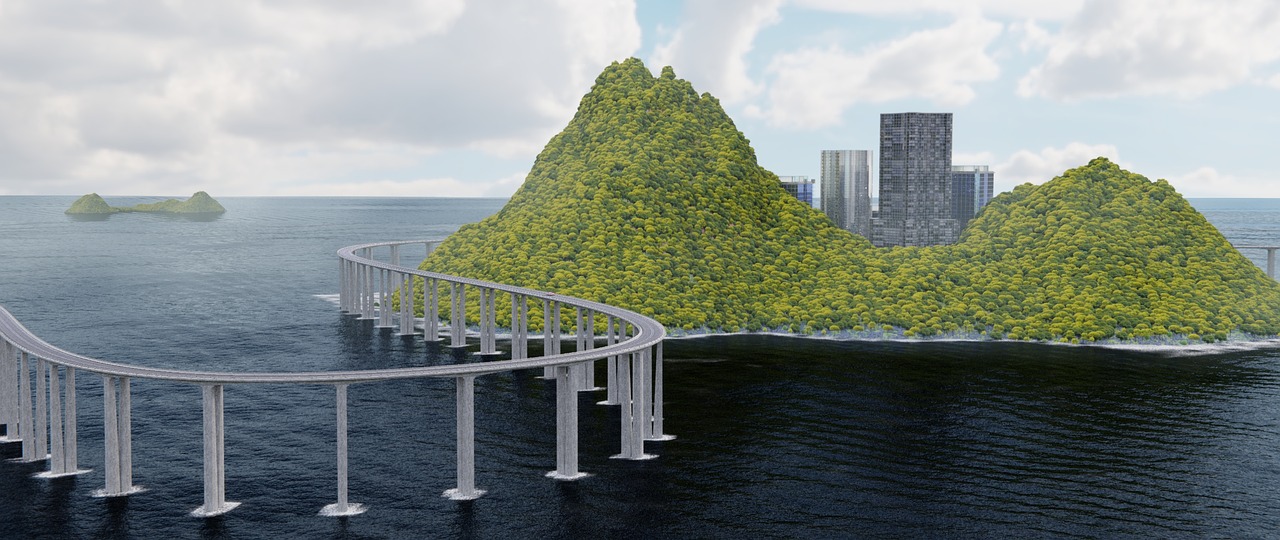 road island cgi free photo