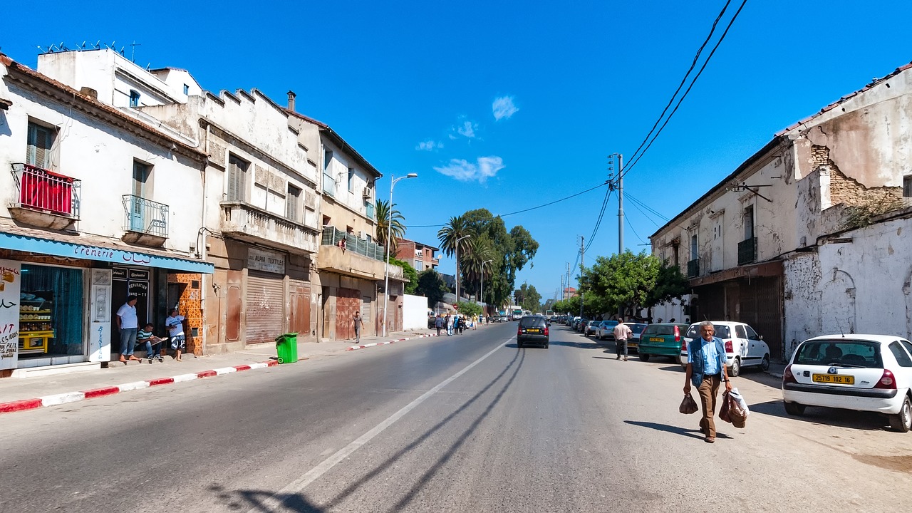 road alger algeria free photo