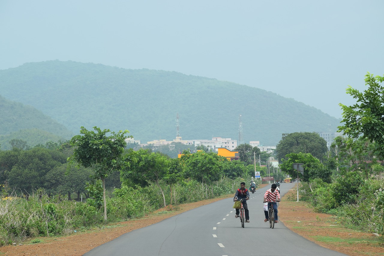 road cycle man free photo