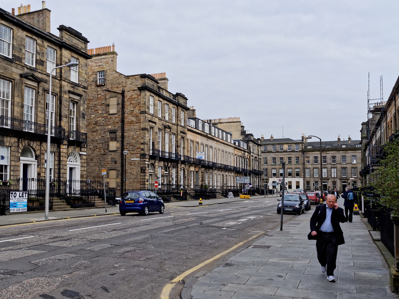 road edinburgh scotland free photo