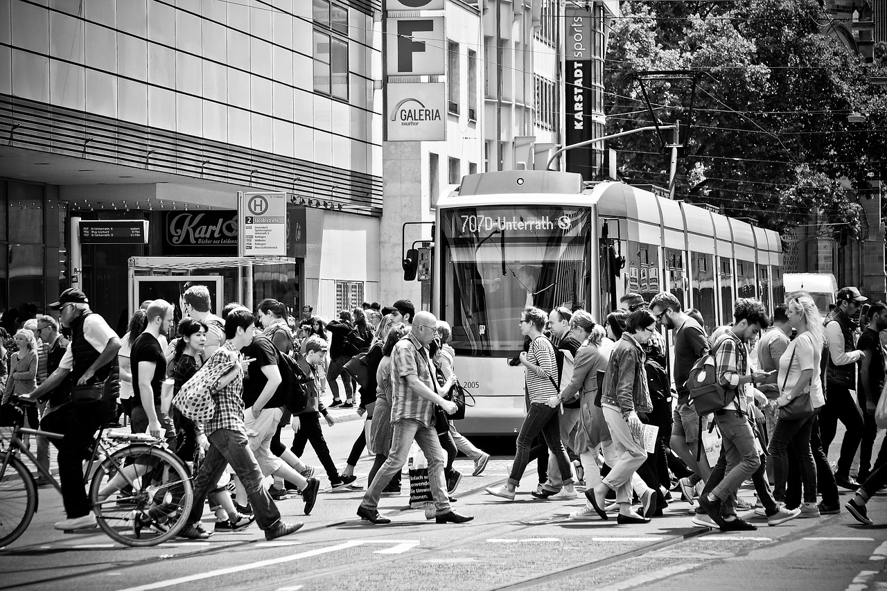 road tram city free photo