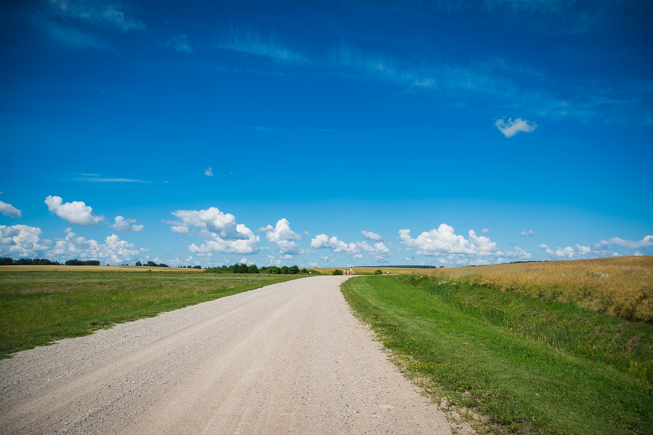 road landscape sky free photo