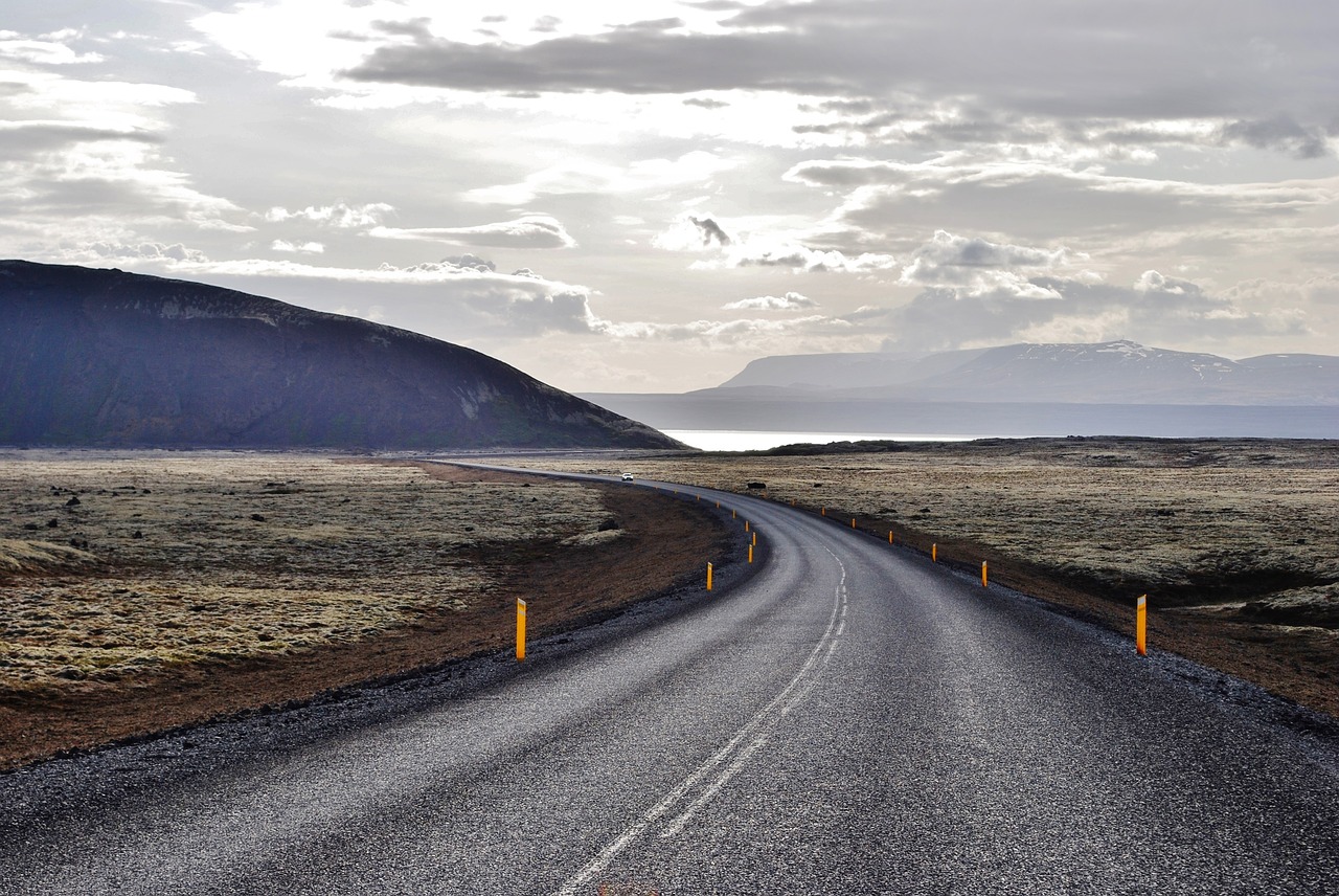 road panoramic travel free photo