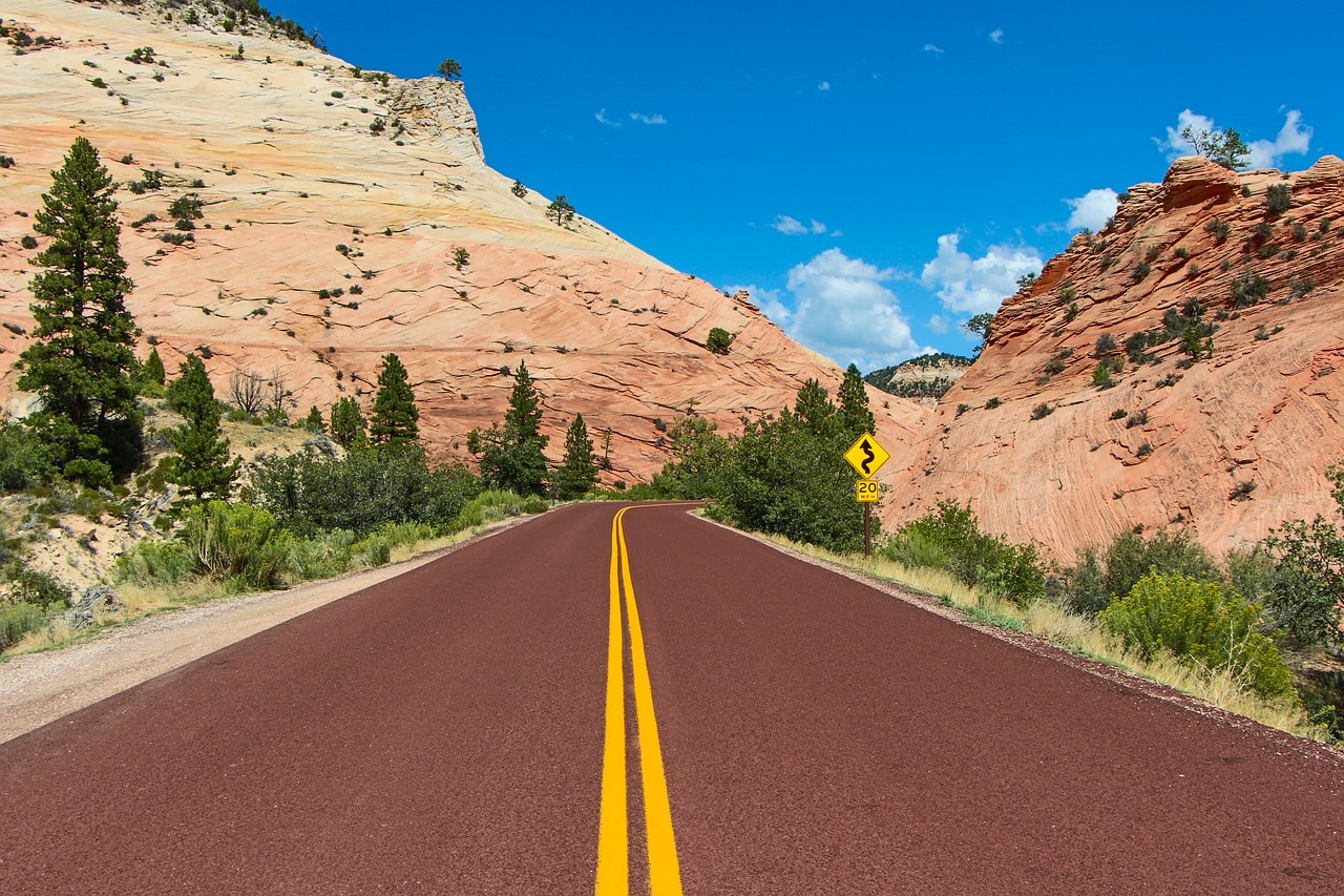 road travel sky free photo