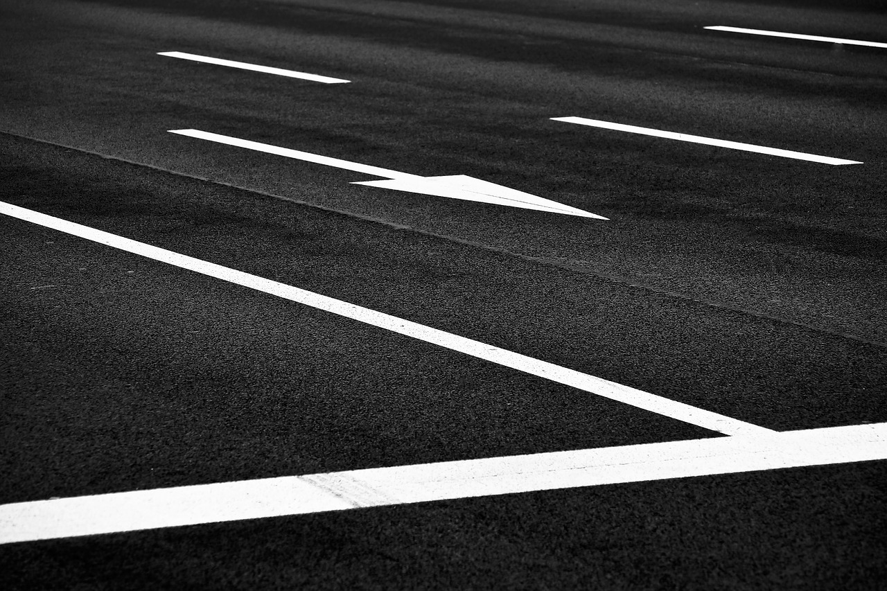 road  asphalt  lines free photo