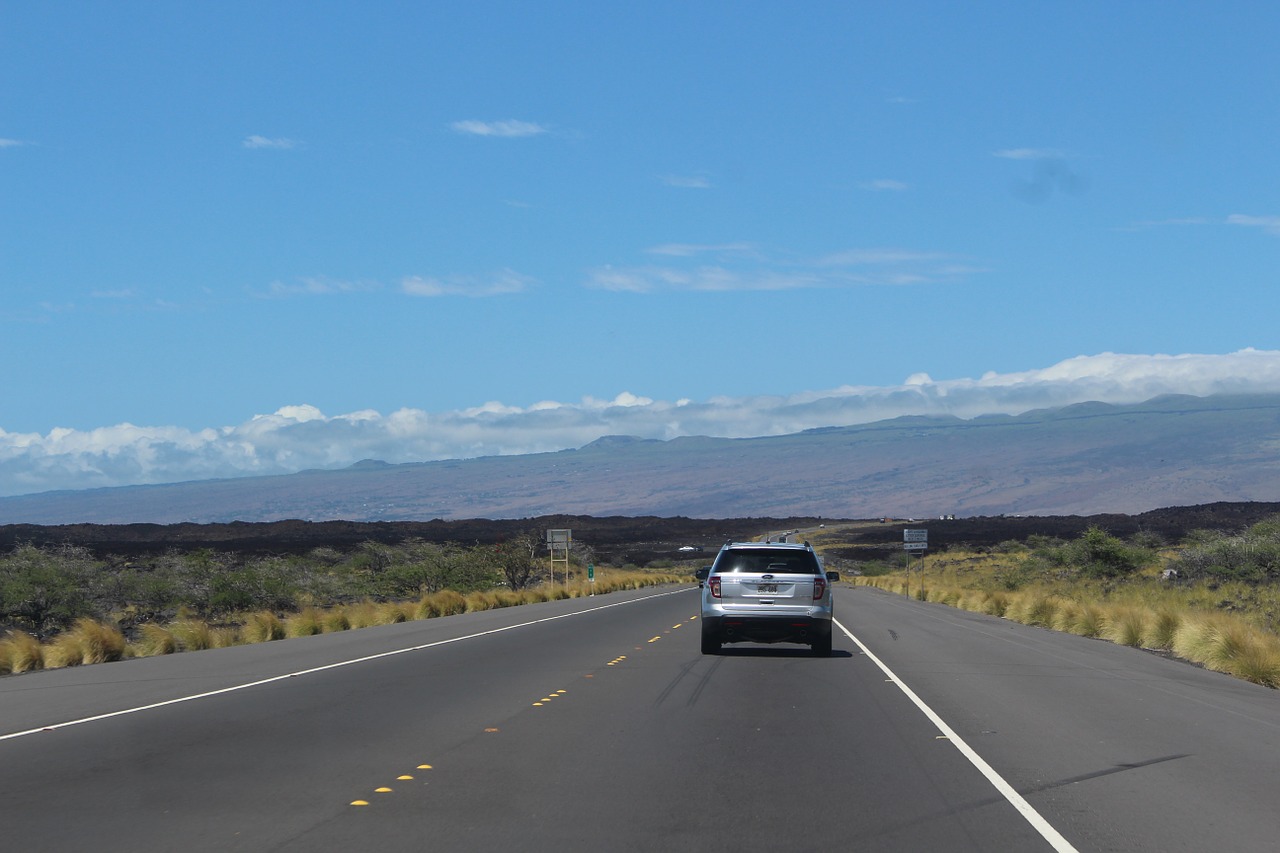 road hawaii car free photo