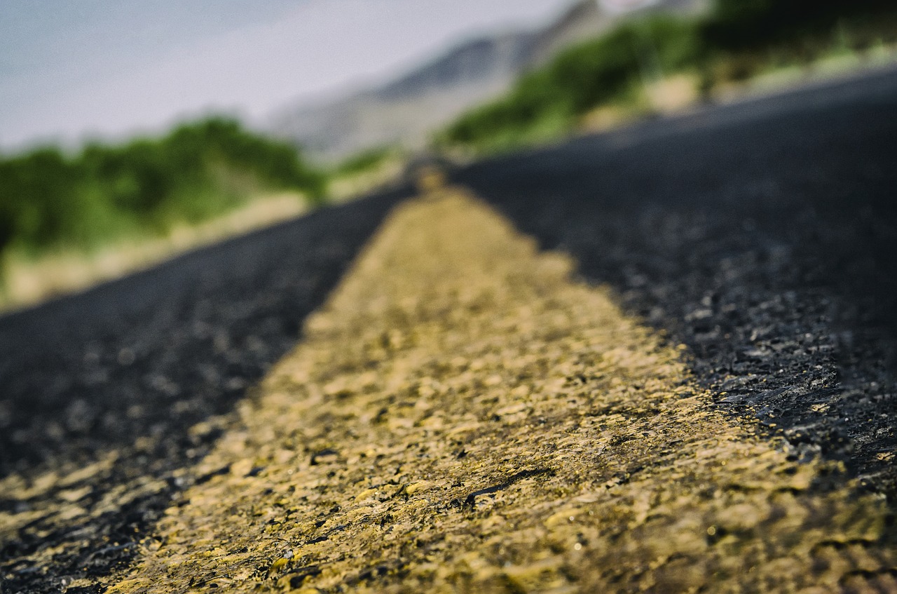 road  path  pavement free photo