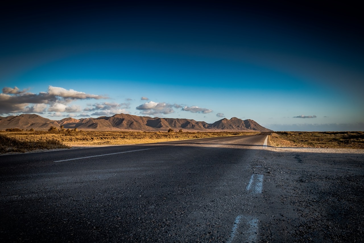 road  empty  asphalt free photo