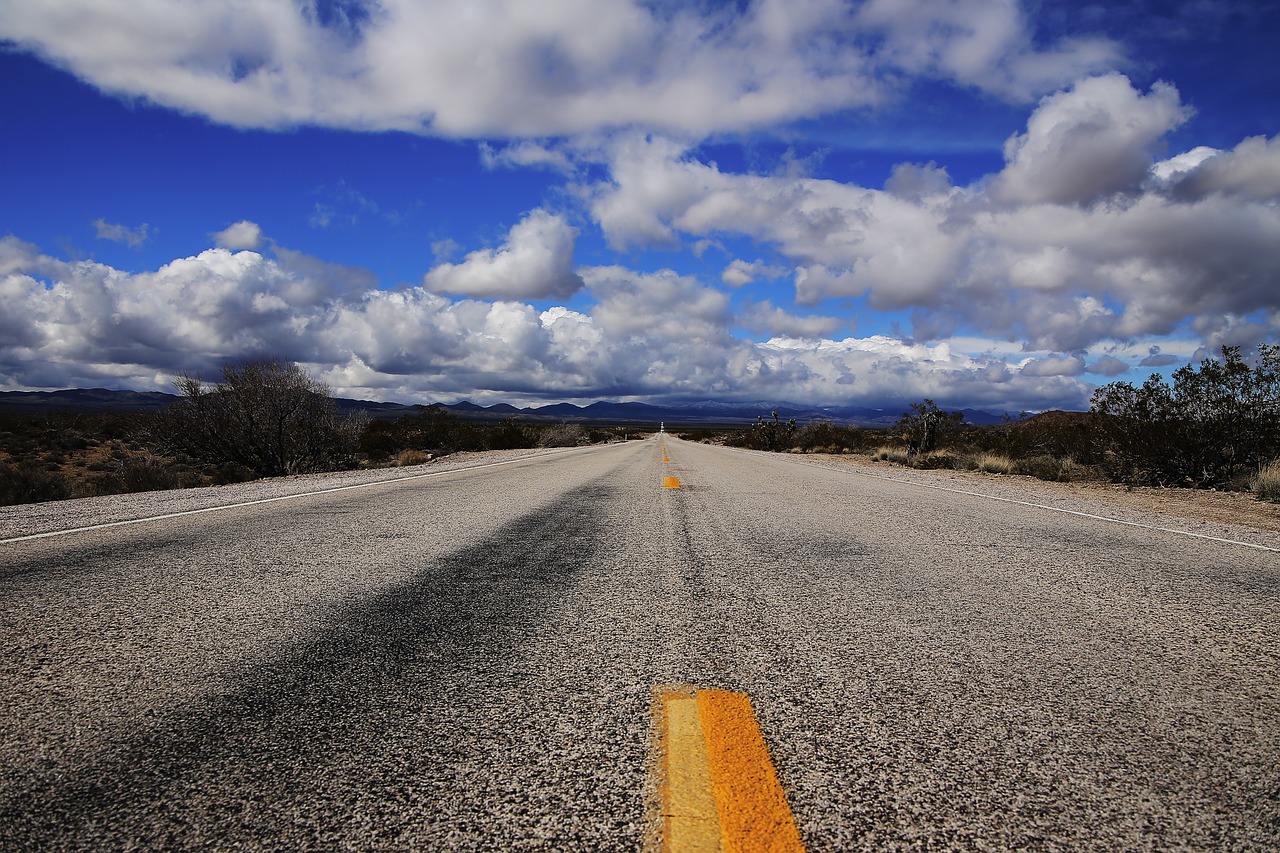 road  sky  cloud free photo