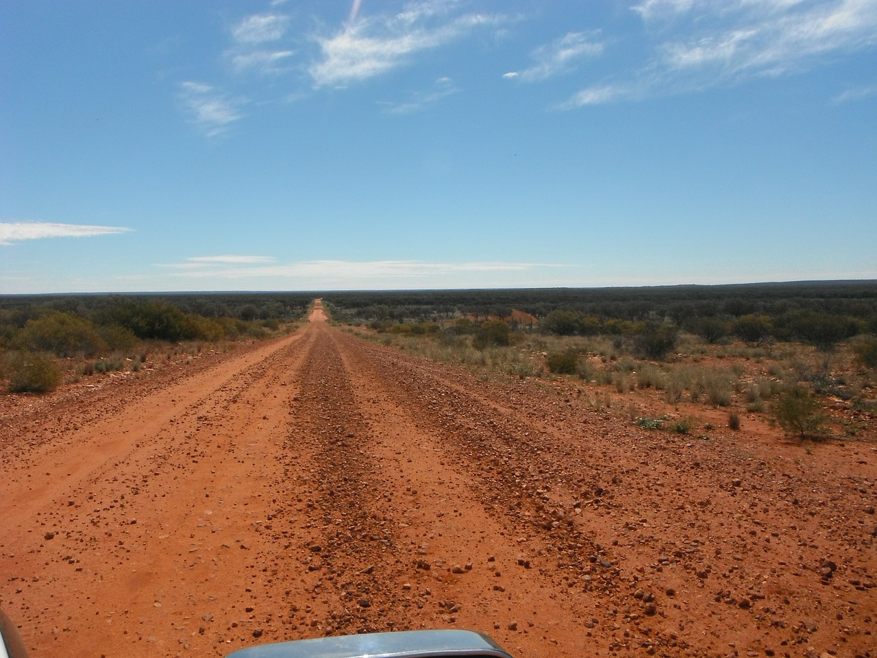 road desert australia free photo