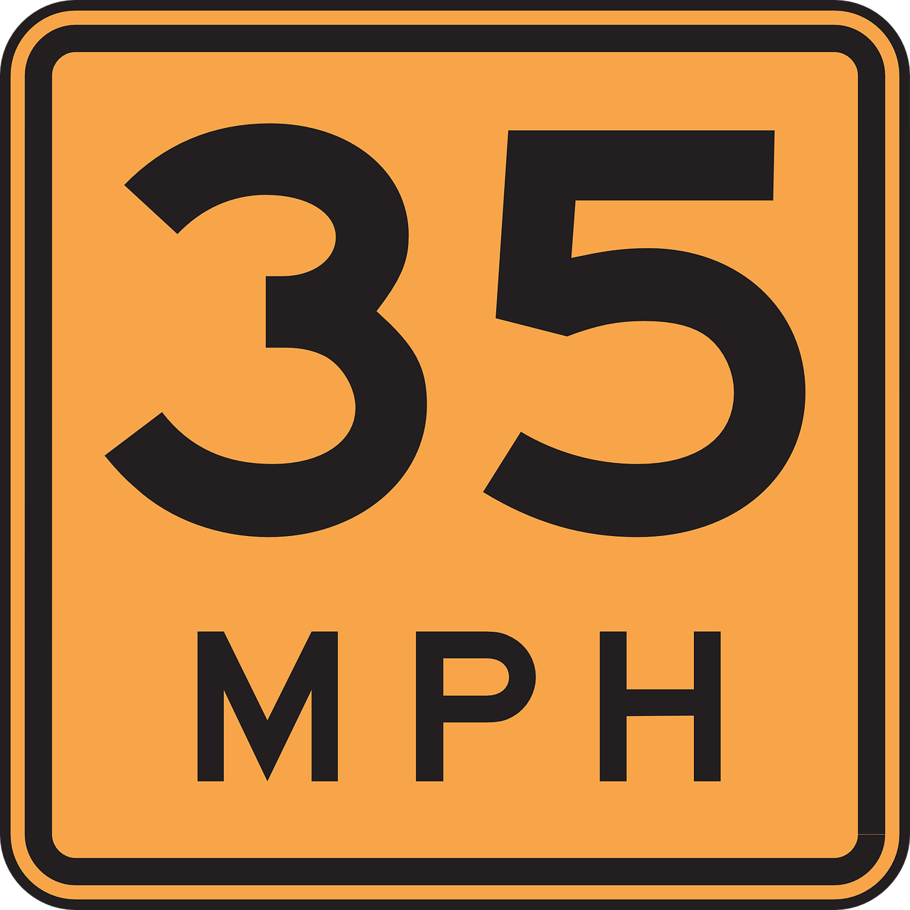 road,driving,speed,35,miles,per,hour,mph,drive,car,free vector graphics,free pictures, free photos, free images, royalty free, free illustrations, public domain