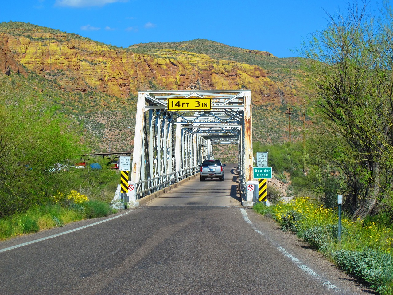 road bridge highway free photo