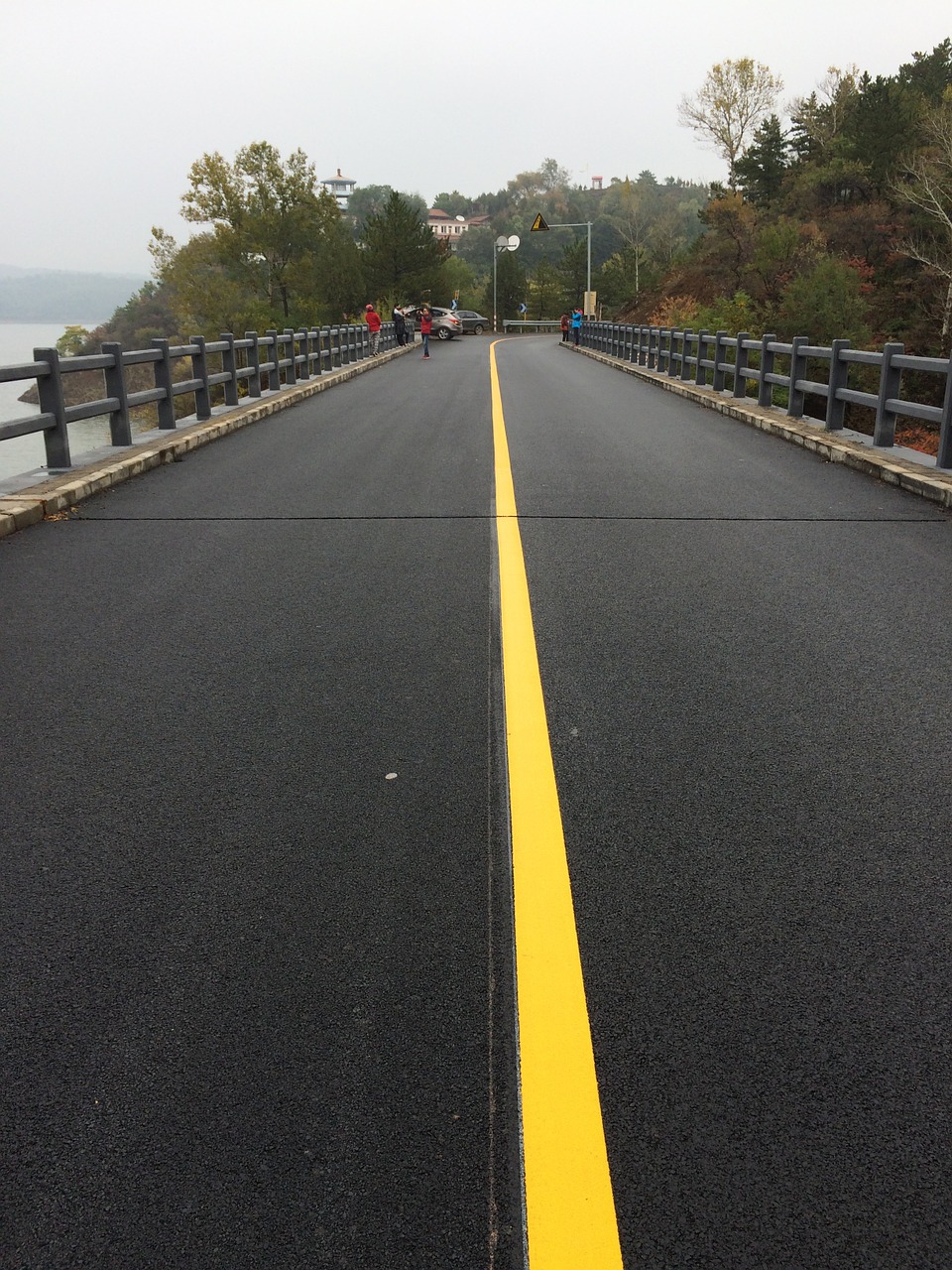 road yellow centerline visit free photo