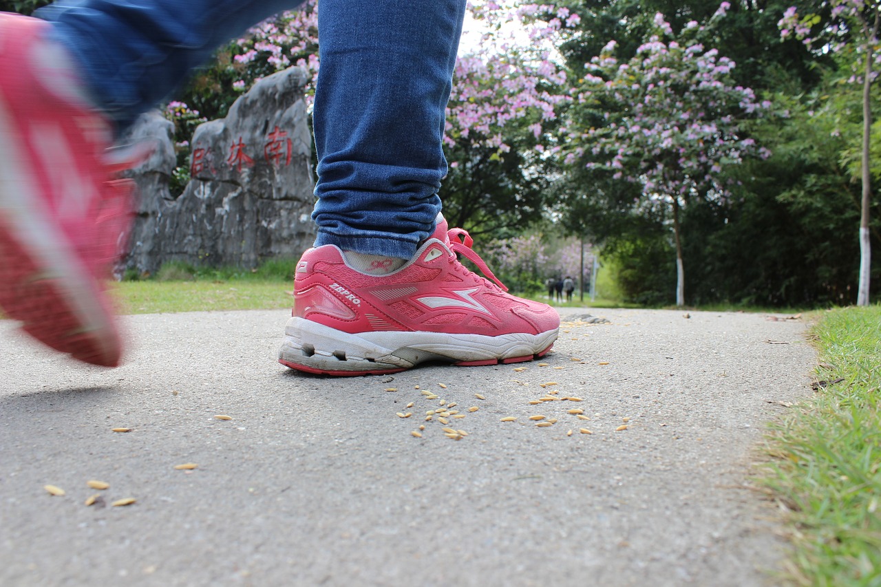 road shoes walking free photo