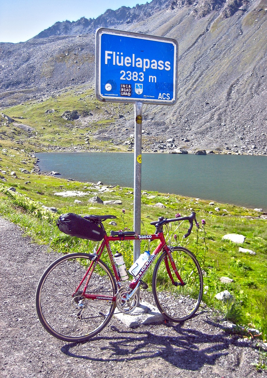 road bike transalp pass free photo