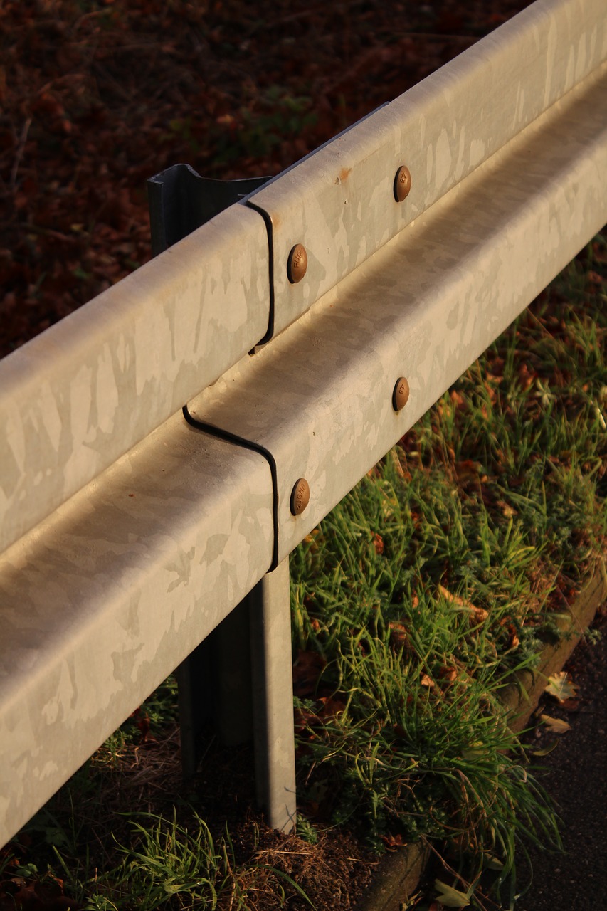road plank protection plank guard rail free photo