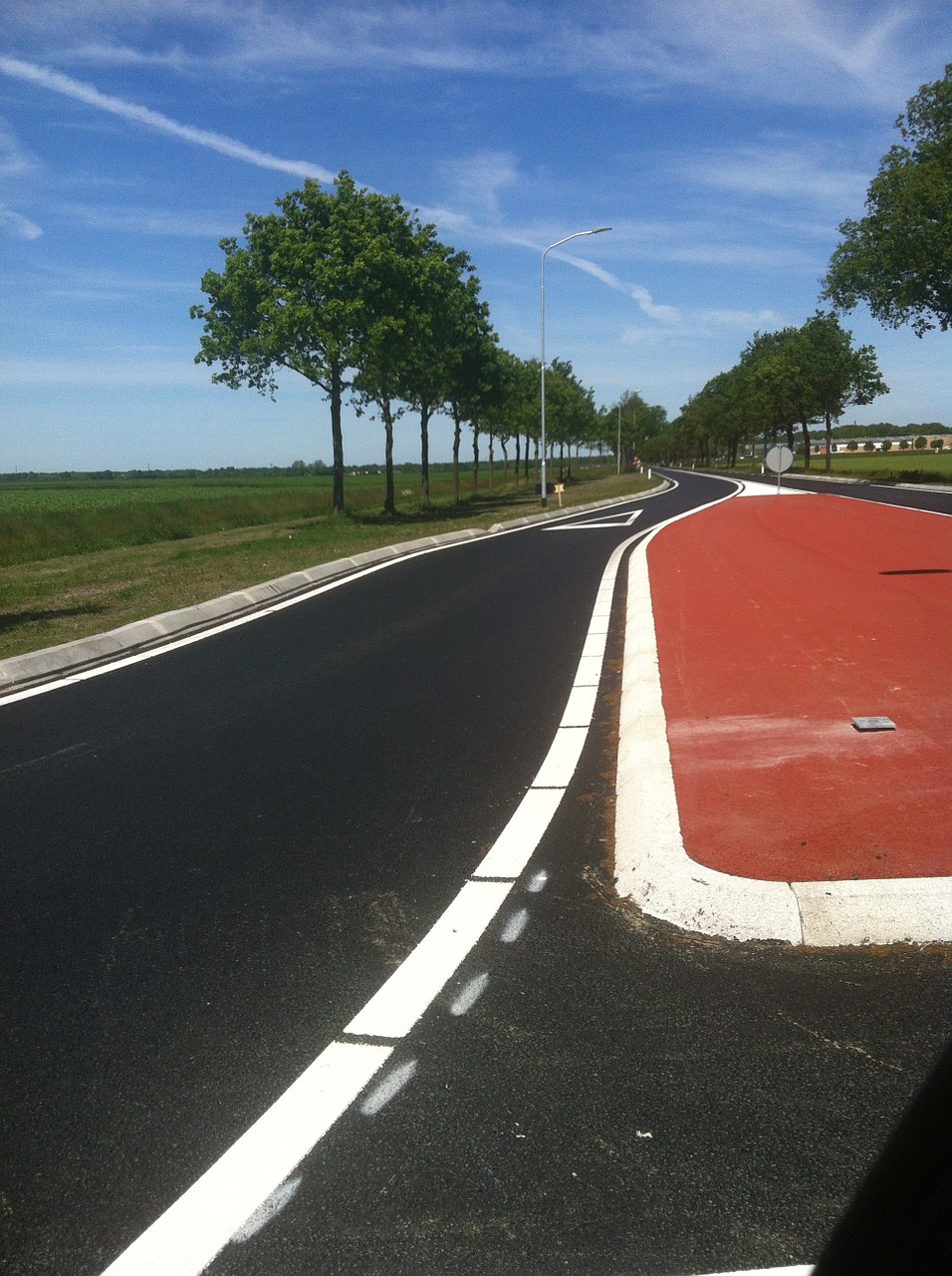 road surface reflection groningen poly civil free photo