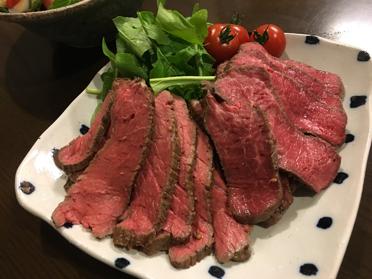 roast beef wagyu beef dinner free photo