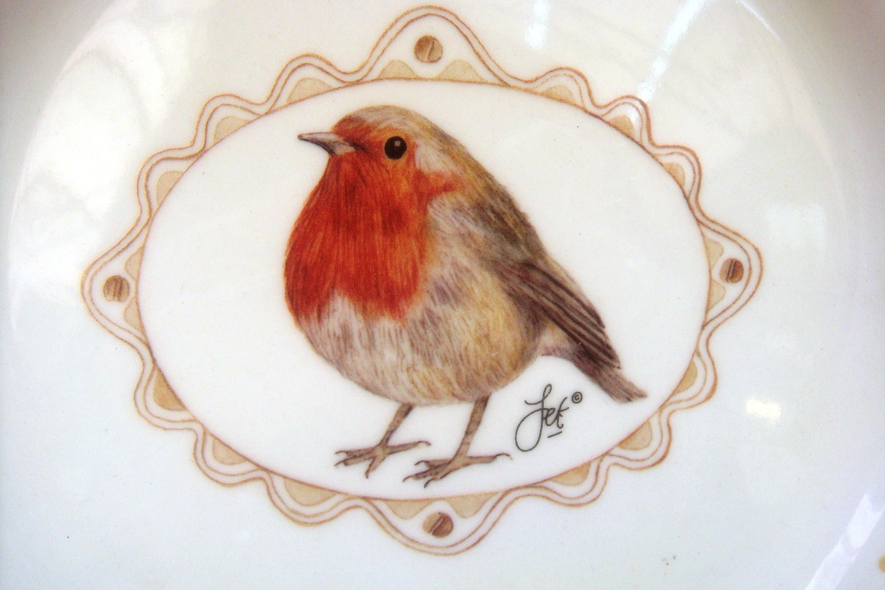 robin ceramics mug free photo