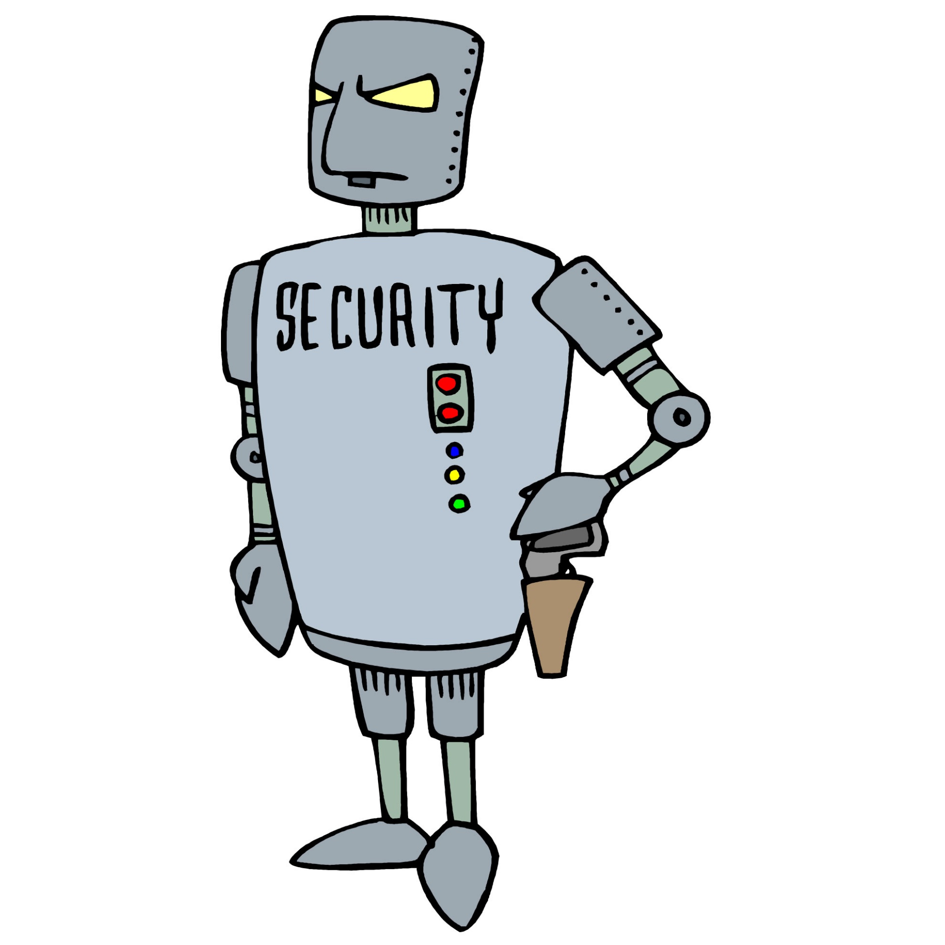 robot security robot free photo