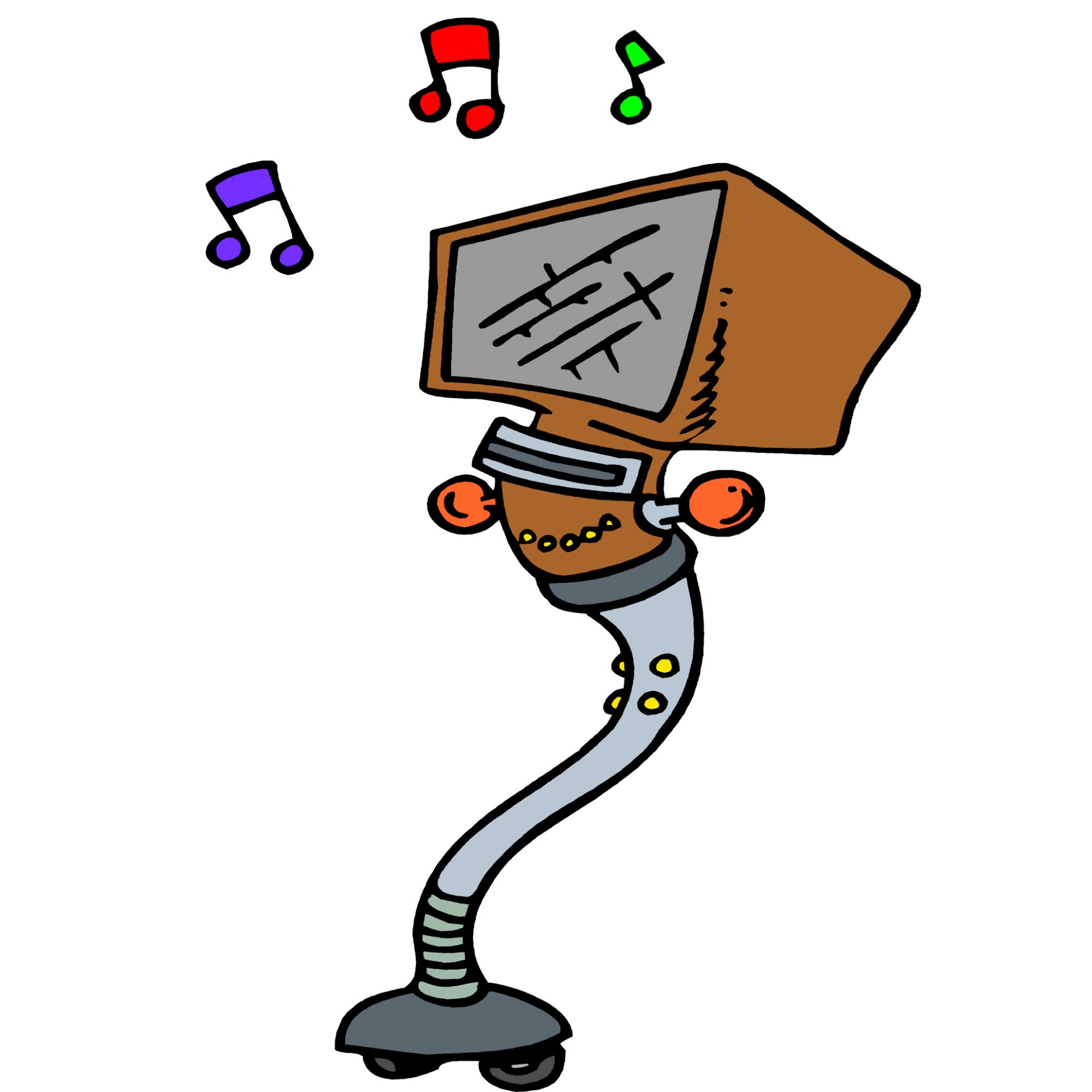 robot radio robot free photo