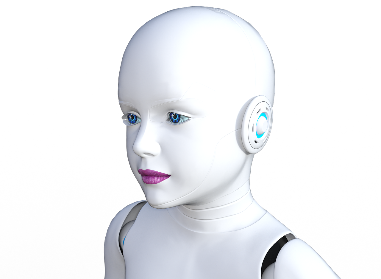 robot girl modern free photo