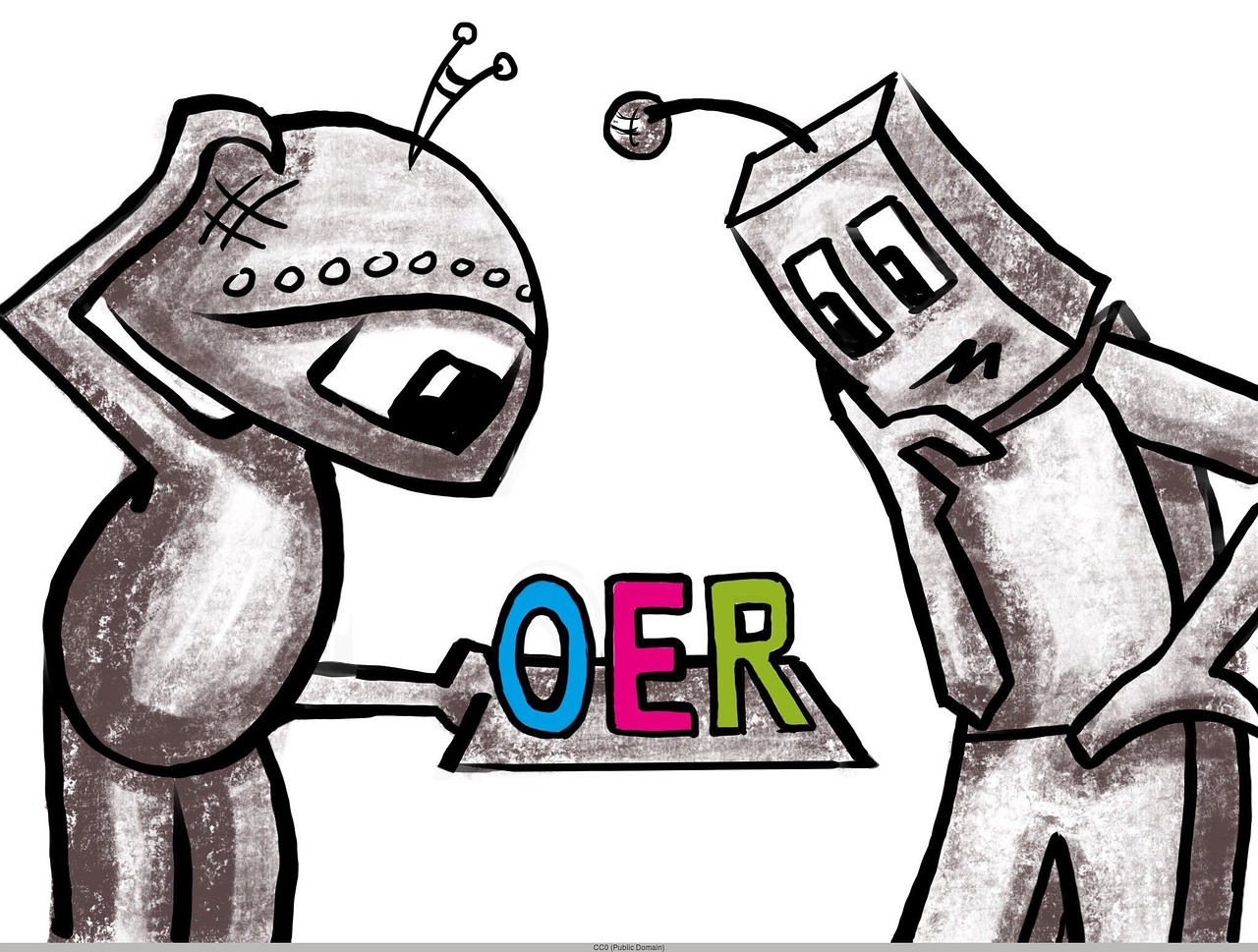 robot oer open educational resources free photo