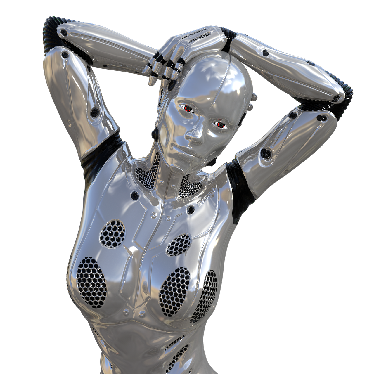 robot  artificial intelligence  cyborg free photo