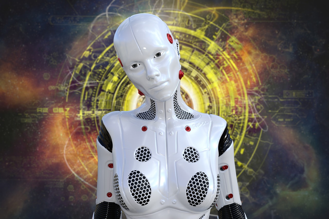 robot  technology  android free photo