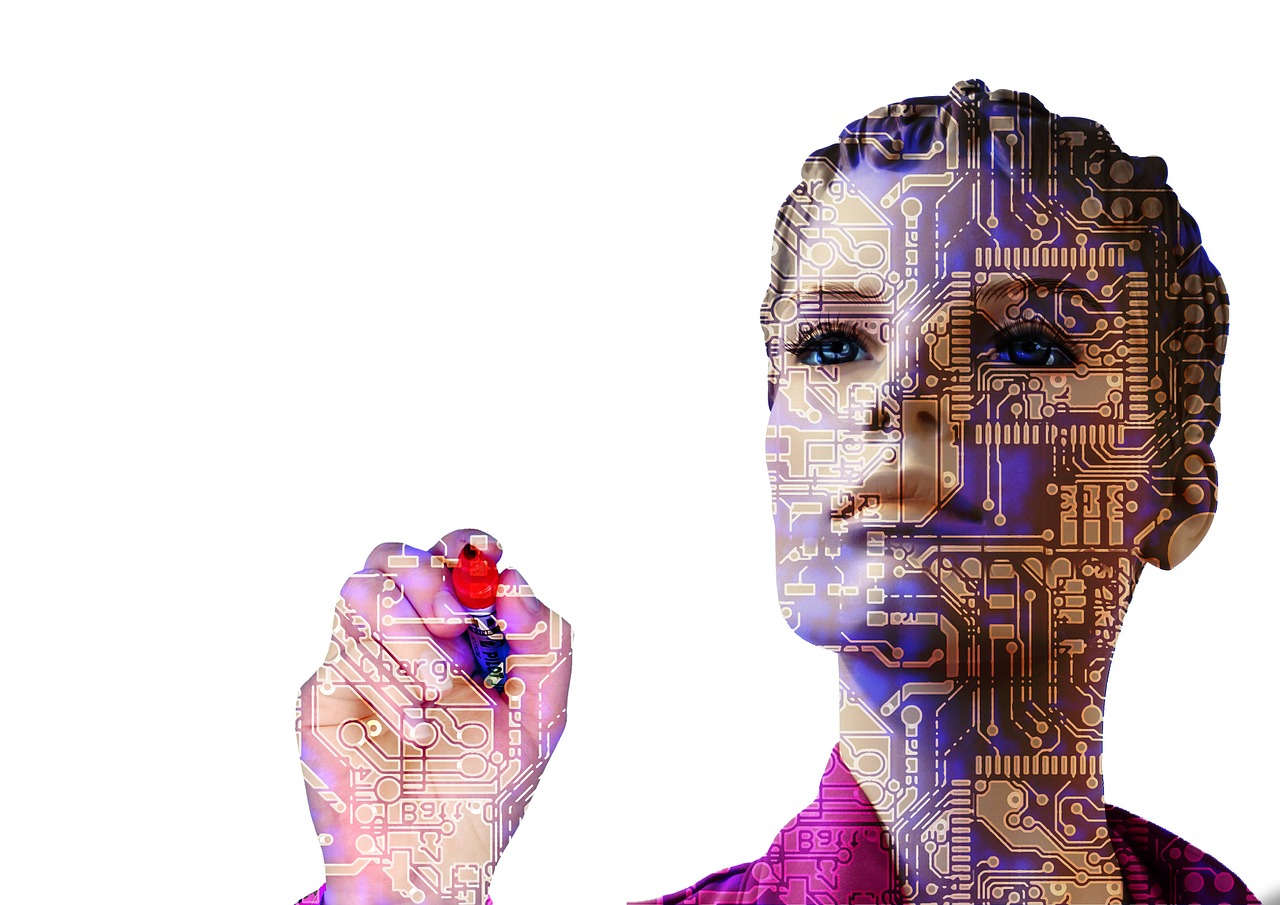 robot artificial intelligence woman free photo