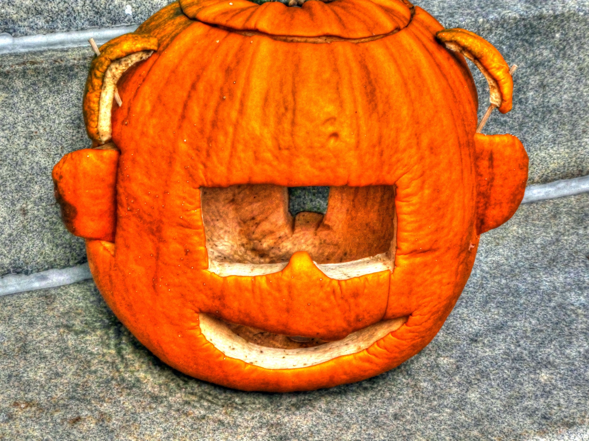 robot pumpkin jack-o-lantern free photo