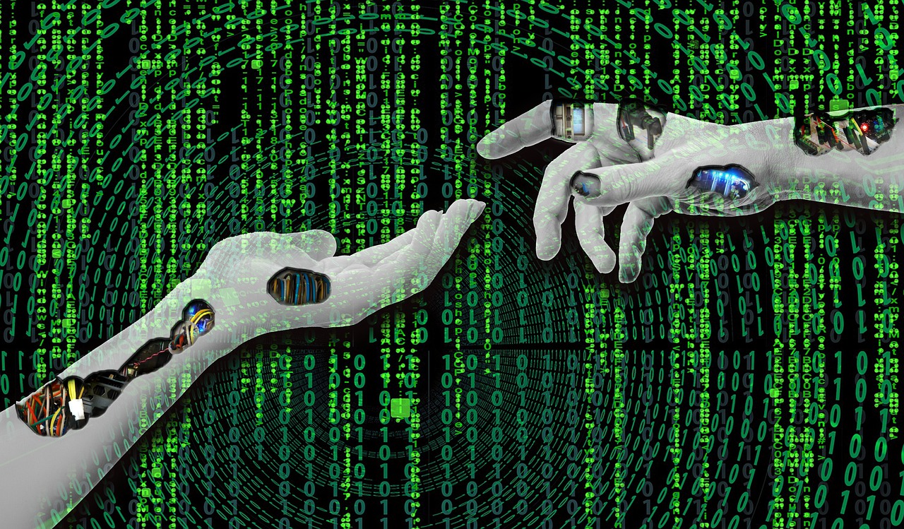 robots  cyborg  hands free photo